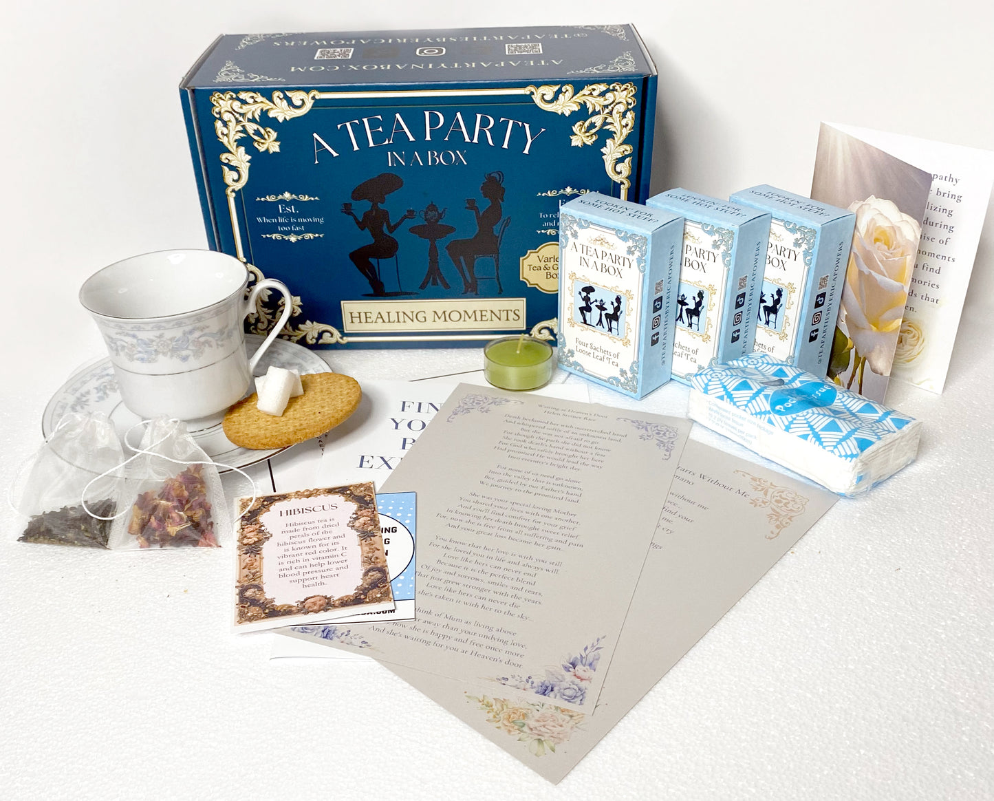 Healing Moments in Sympathy - Tea Healing Gift Box