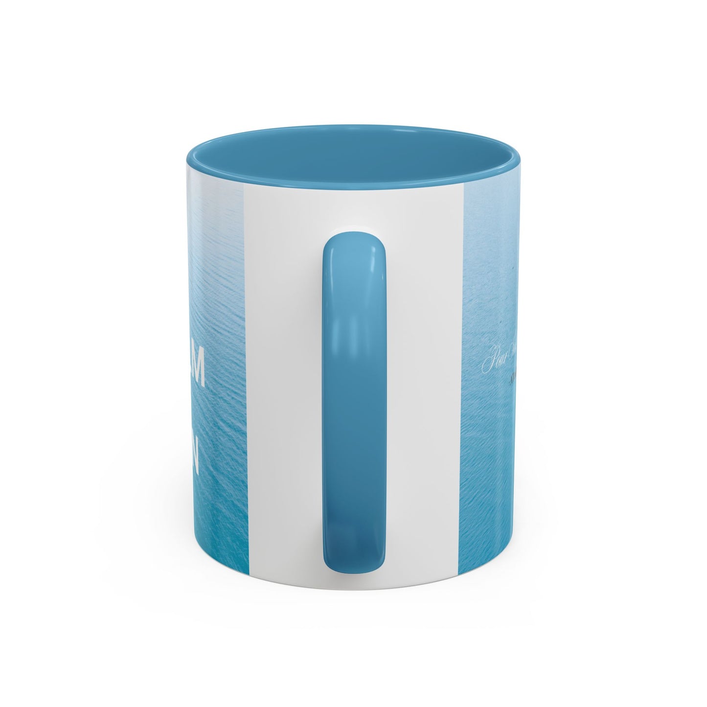 Keep Calm and Steep On Blue Ocean Tea Coffee Mug