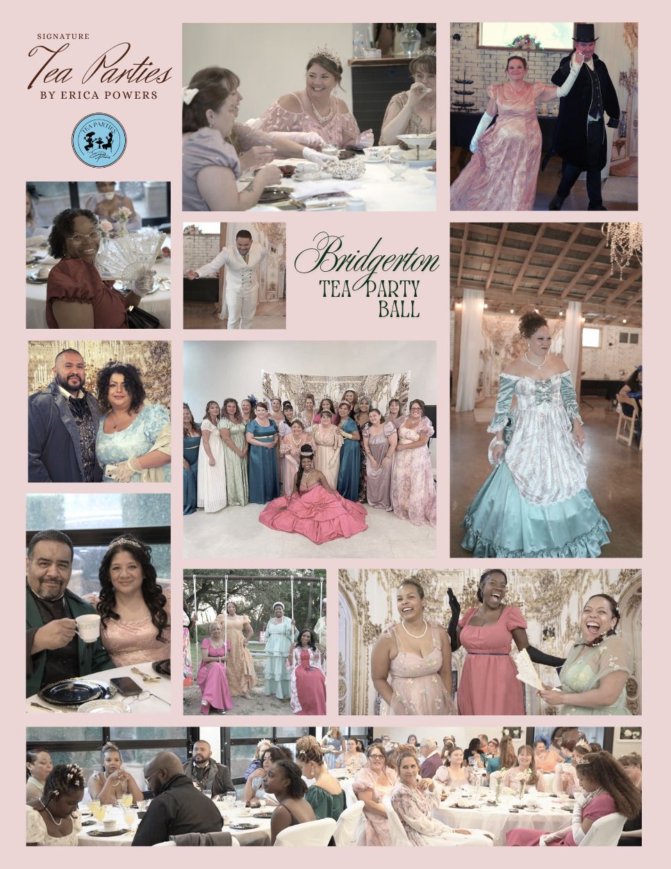 Bridgerton Style Tea Party Ball in San Antonio