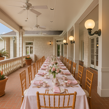 Power Palace Tea Room Rental