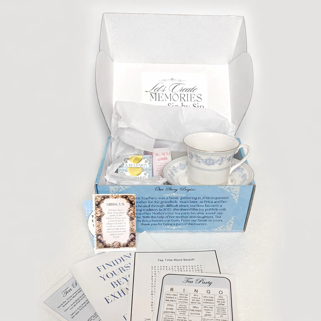Mom's Cup of Peace - Mother's Day Tea Gift Box - A Tea Party In A Box