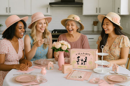 A Tea Party in a Box Party Kit for 8 Guests