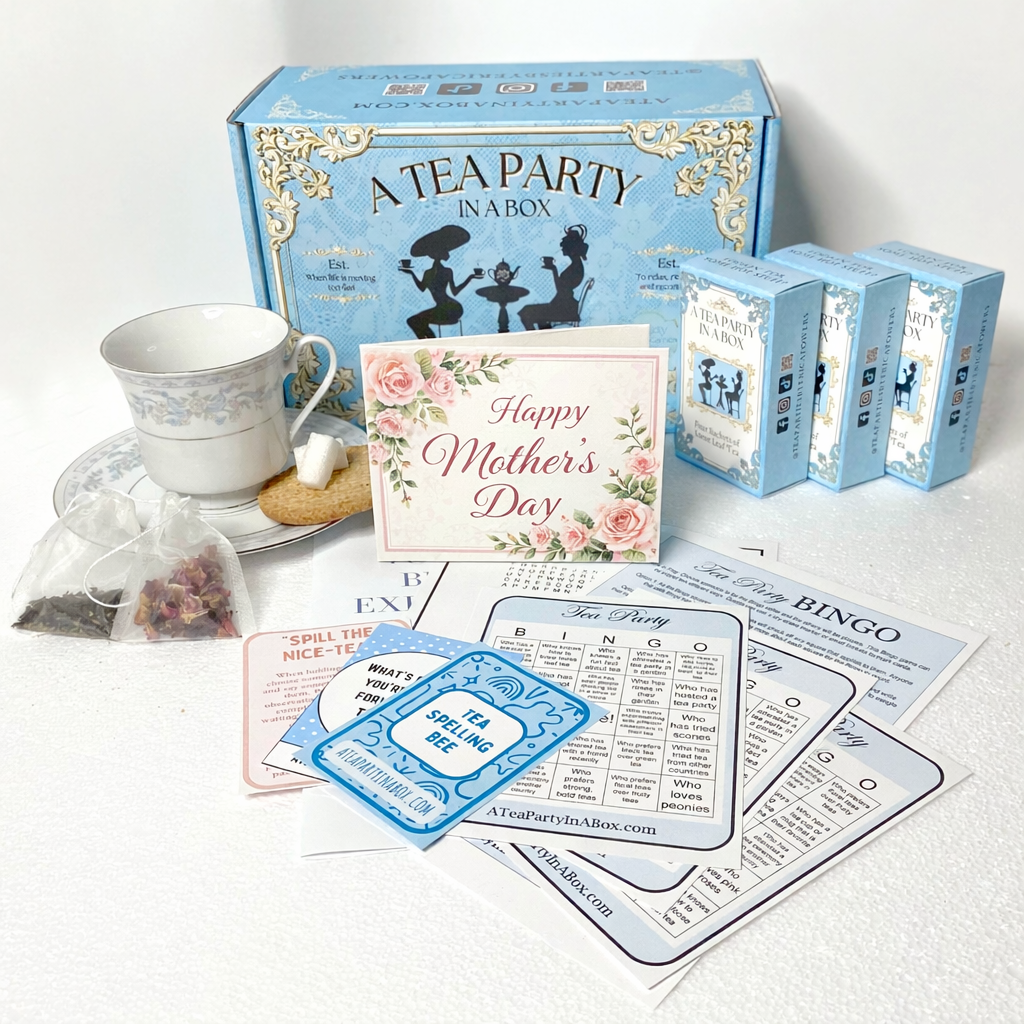 Mom's Cup of Peace - Mother's Day Tea Gift Box - A Tea Party In A Box