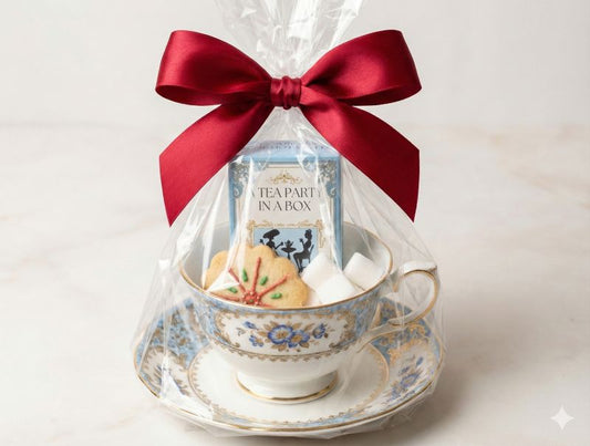 Tea Cup and Saucer Gift Set